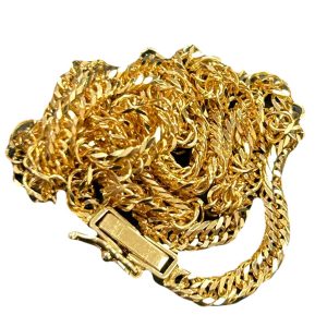 K18  18金　金　地金　ネックレス　アクセサリー　喜平ネックレス