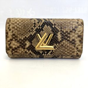 ルイ・ヴィトン ツイスト パイソンレザー 長財布｜伊勢崎市宮子町