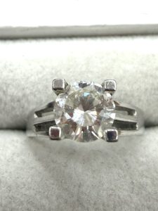 pt900 プラチナ ダイヤモンド リング 指輪