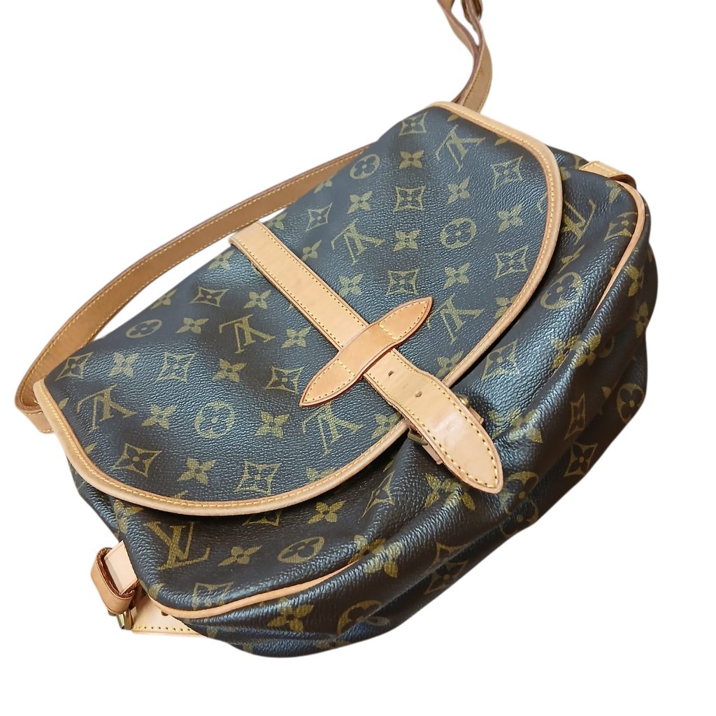 ルイヴィトン モノグラム ソミュール30 ショルダーバッグ