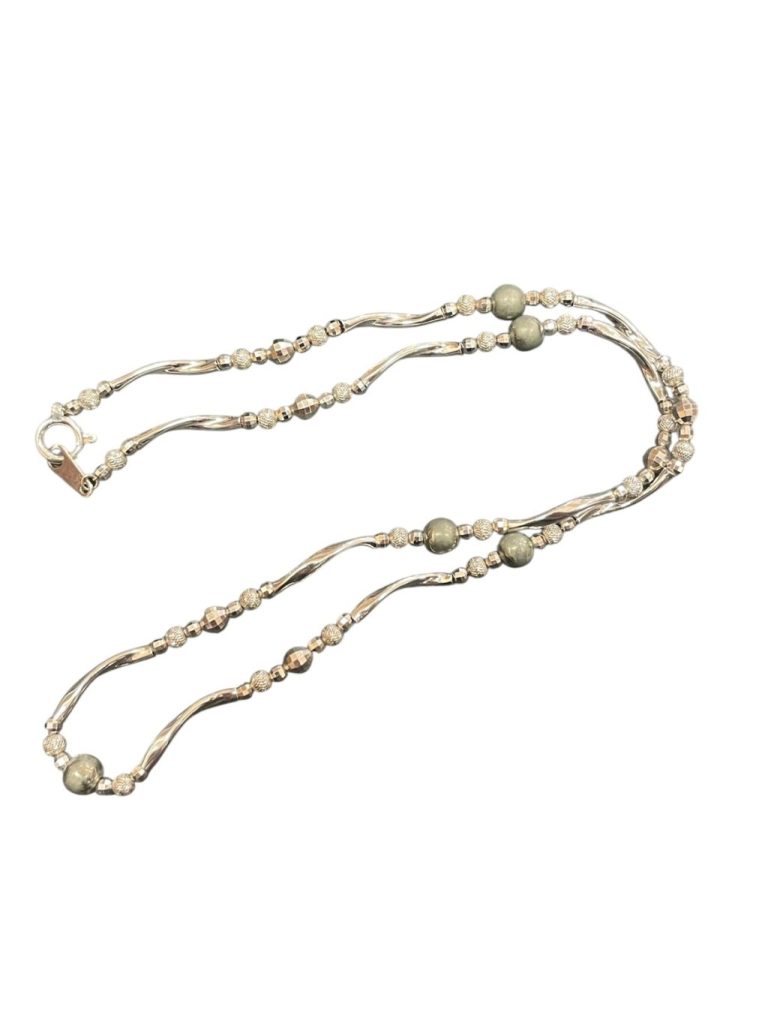 K18WGネックレス