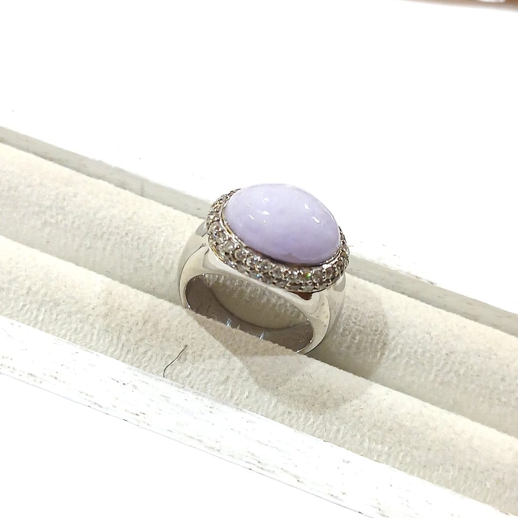 【K18WGリング】18金ホワイトゴールド・貴金属・アクセサリー・ジュエリー