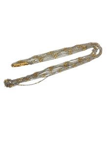 K18/Pt850 コンビネックレス