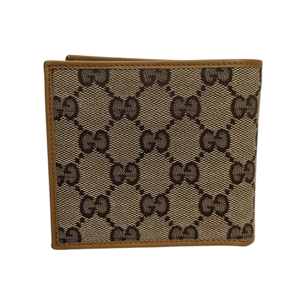 GUCCI GGキャンバス 二つ折り財布