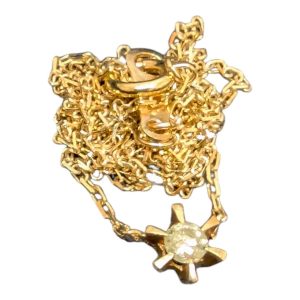 K18(18金)ダイヤネックレス