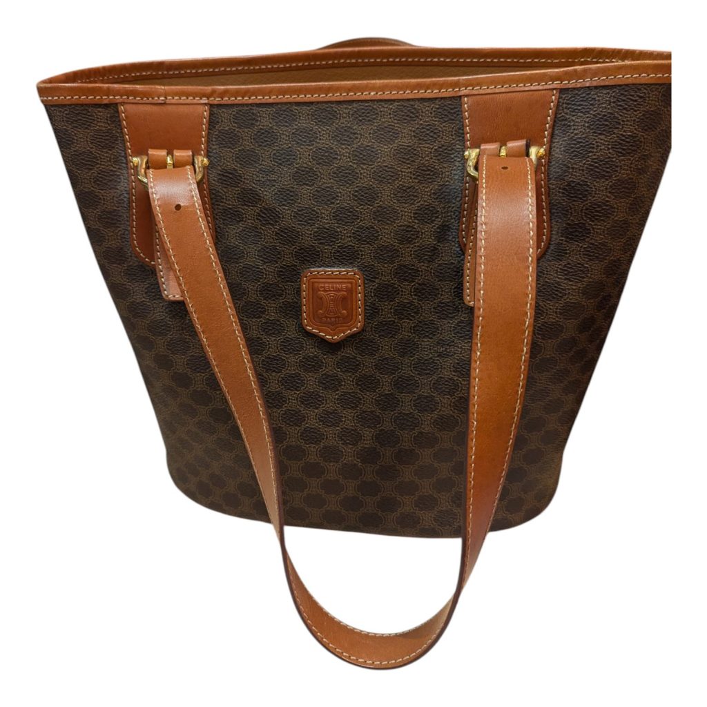 CELINE(セリーヌ)マカダム柄ヴィンテージバッグ