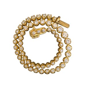 K18(18K)ダイヤテニスブレスレット