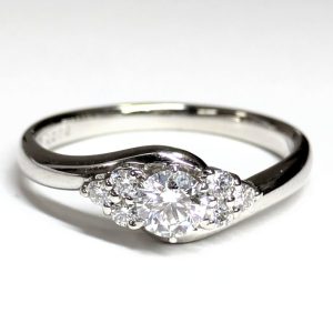 Pt900 プラチナ リング 指輪 ダイヤモンド