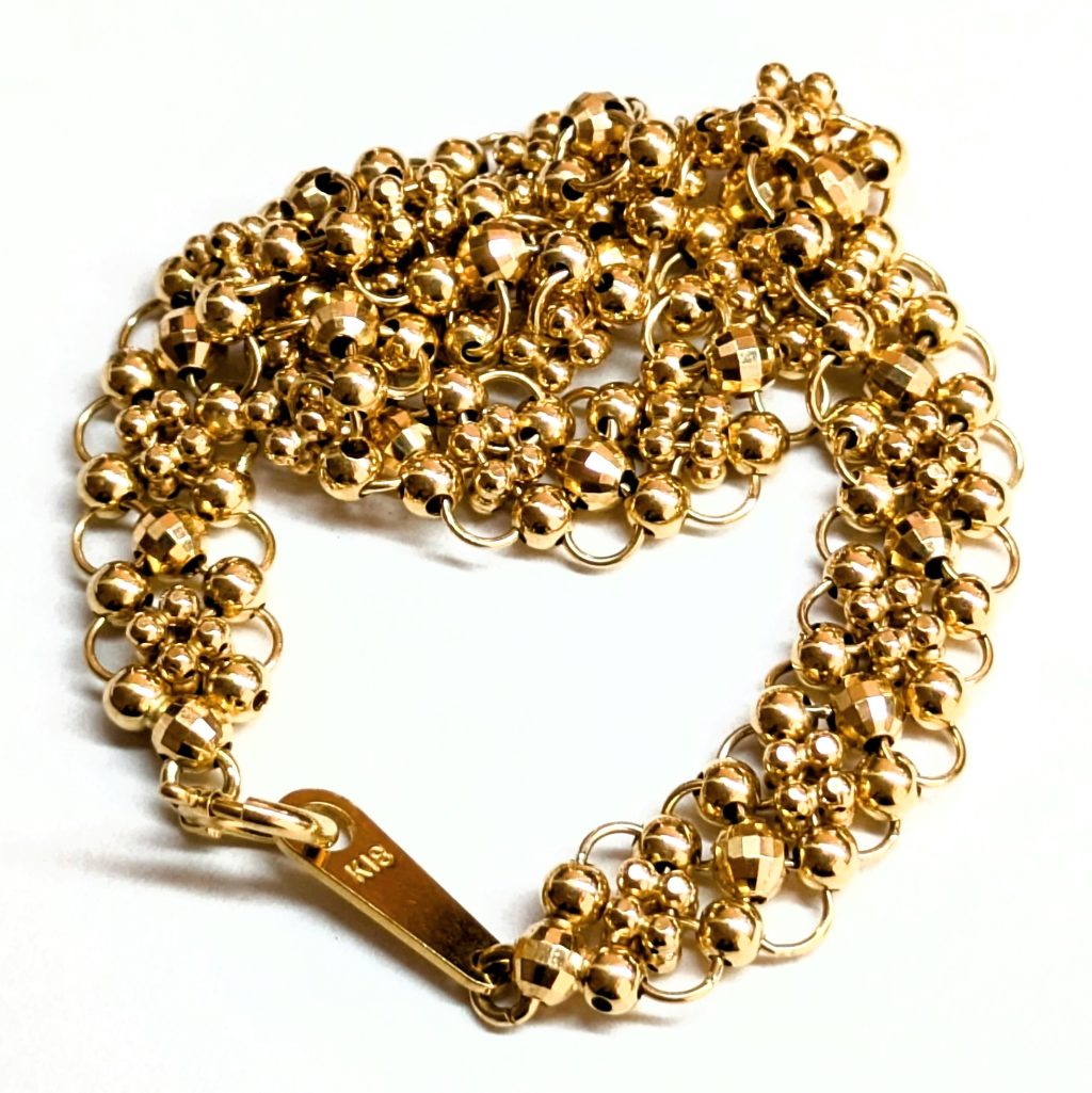 K18 18金 ブレスレット