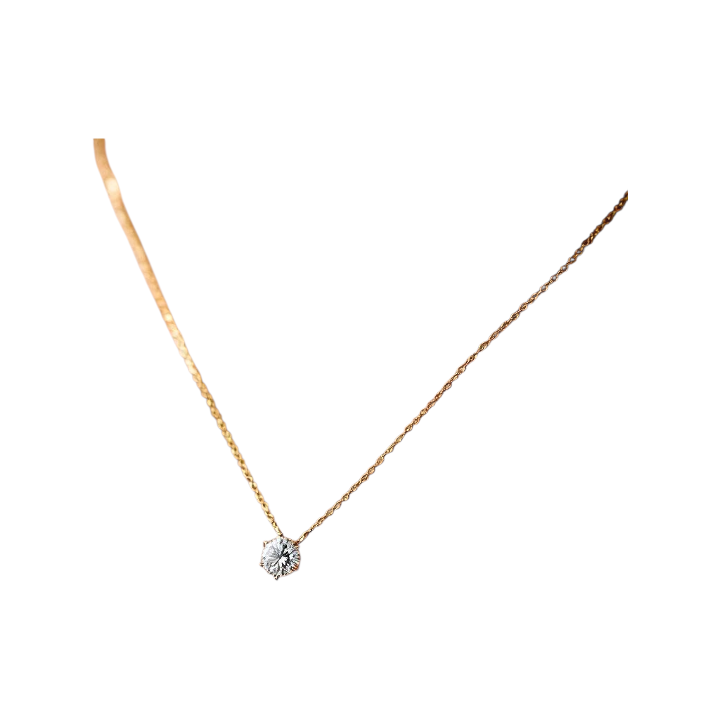 K18　ダイヤモンドネックレス