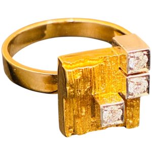 K18 18金 750 ダイヤモンド リング　札幌市 白石区 菊水