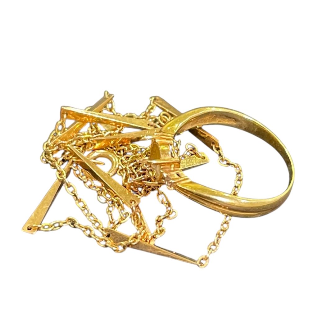 K18 18金 まとめ　リング　ネックレス　弘前市