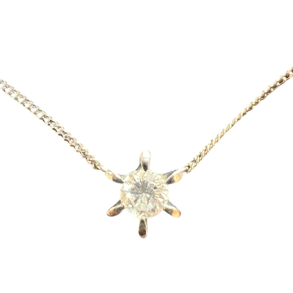 Pt850(プラチナ)　ダイヤモンド　ネックレス