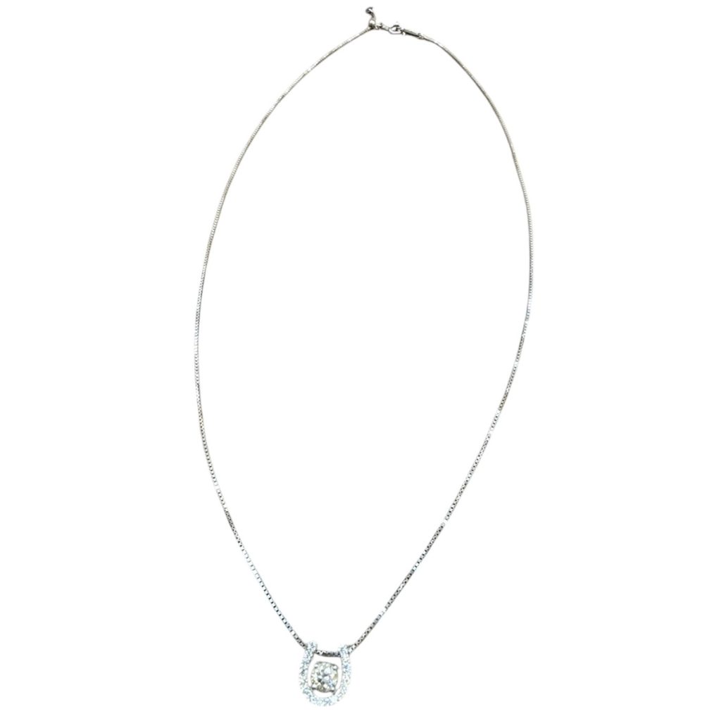 Pt950 Pt850 ネックレス ダイヤモンド