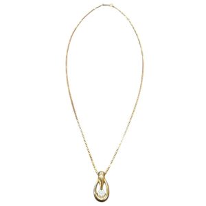 K18 18金 ネックレス メレダイヤ