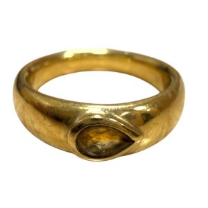 K18 18金 クォーツ リング 長井市