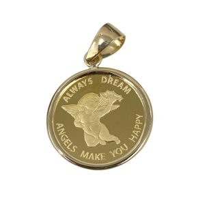 K24エンジェルコイン / K18ネックレストップ