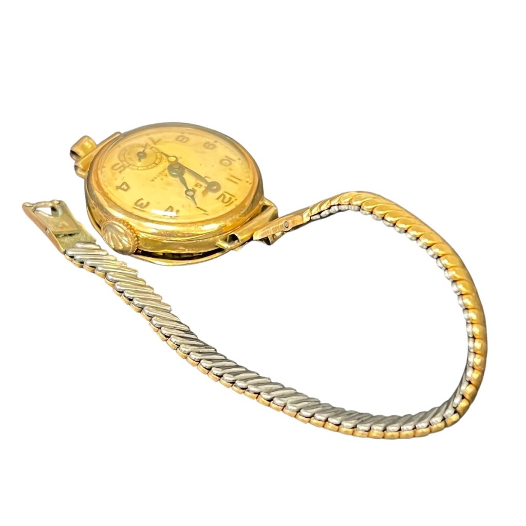 K18 × Pt900 コンビ　腕時計