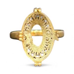 K18 リング 石なし 18金 アクセサリー