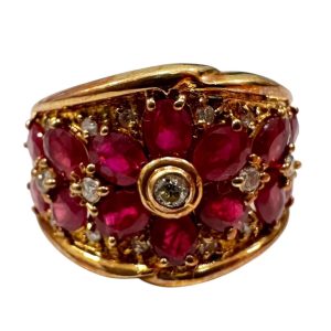 K18　ルビーリング