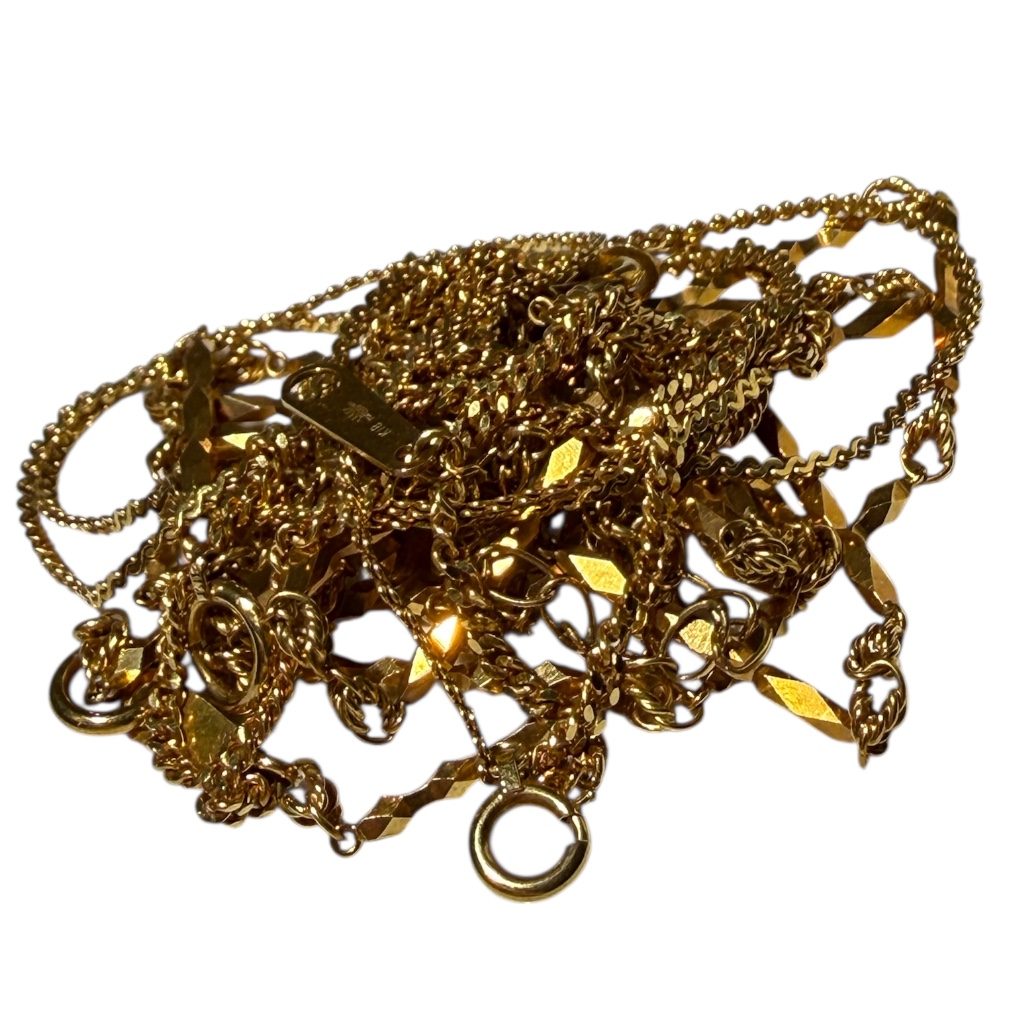 K18 18金 ネックレス（石なし） 買取実績｜函館上磯店