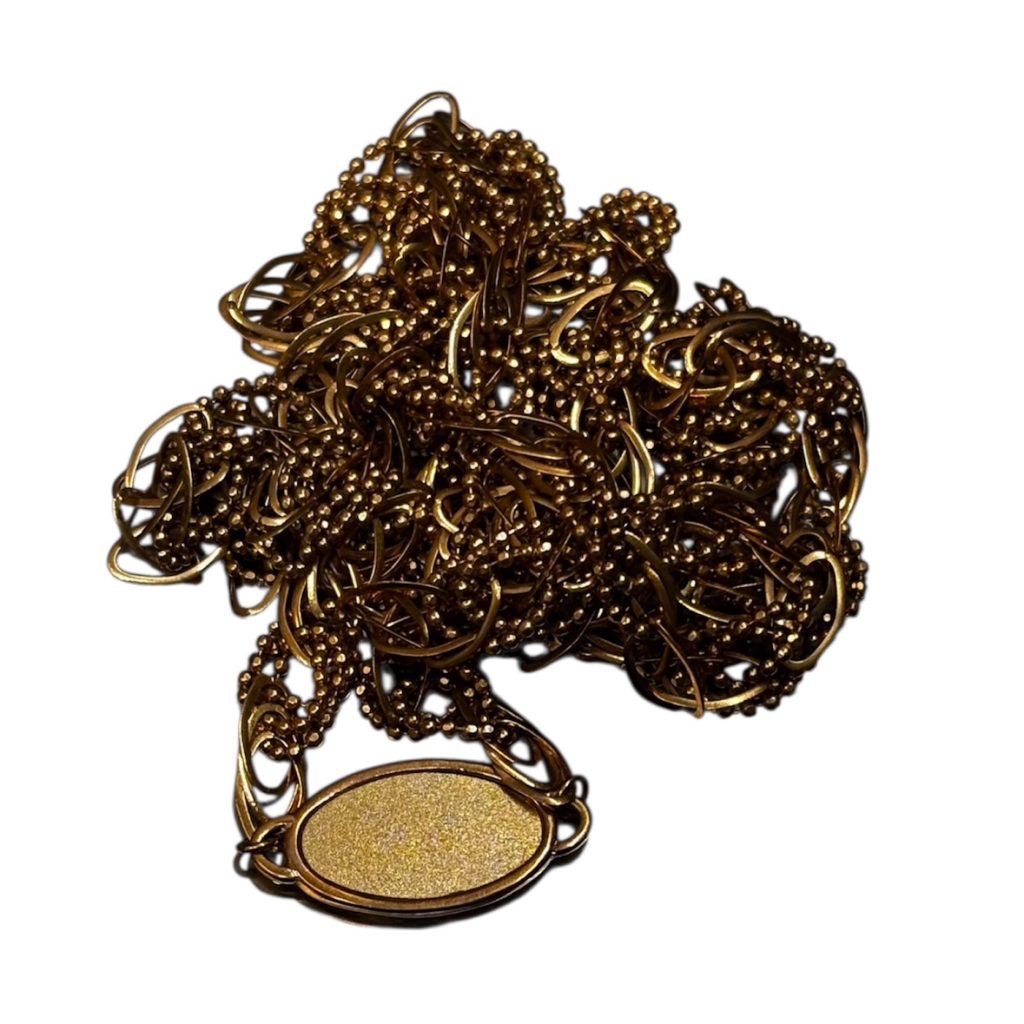 K18　750　ネックレス　石なし　18金