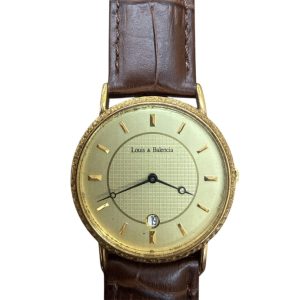 K18 Louis & Balencia 腕時計
