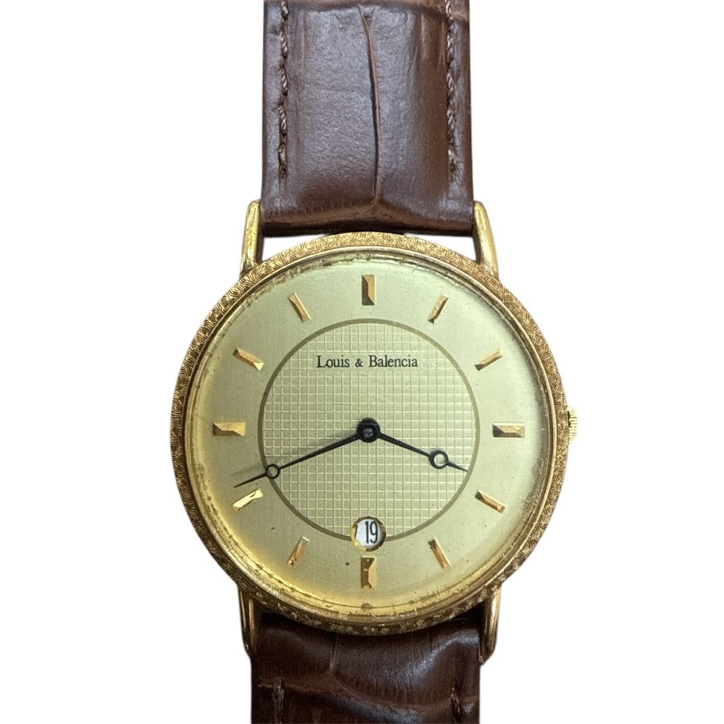 K18 Louis & Balencia 腕時計