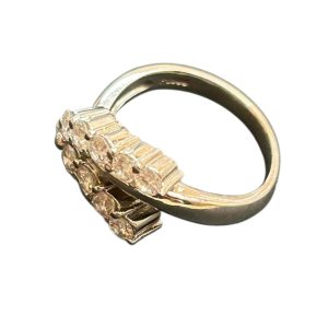 Pt900 プラチナ ダイヤ付きリング