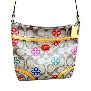 COACH コーチ シグネチャー柄 ショルダーバッグ