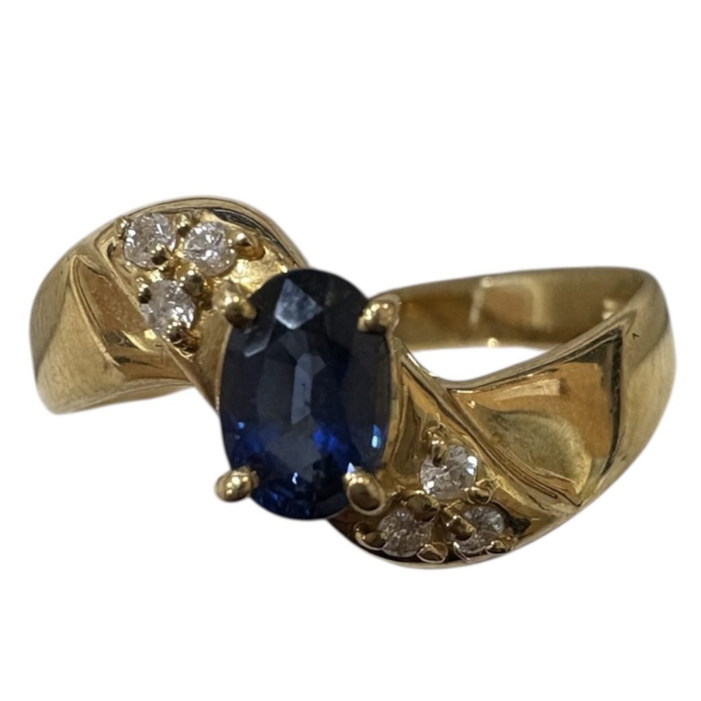 K18 ( 18金 ) リング　サファイア