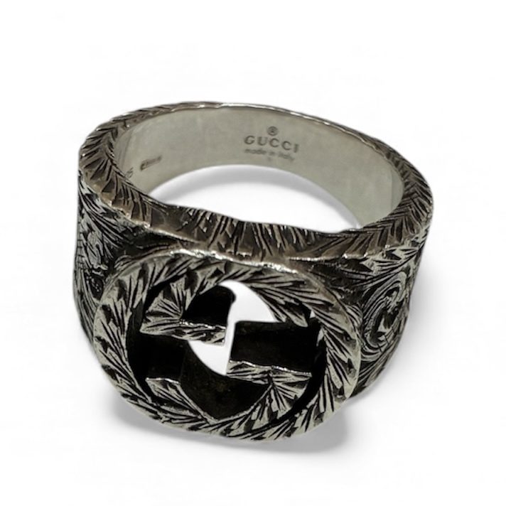 【GUCCI インターロッキング リング】弘前市