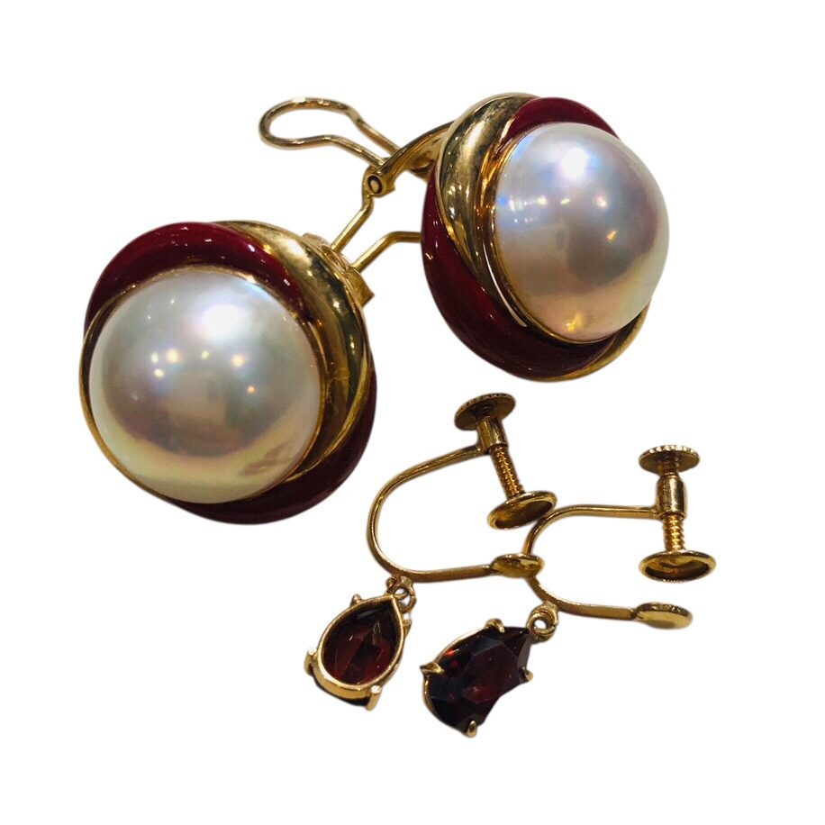 K18(18金)　イヤリング　おまとめ