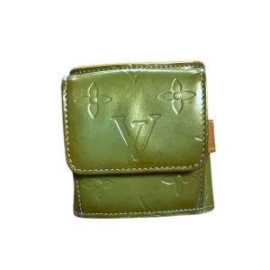 Louis Vuitton ルイヴィトン コインケース ブレスレット ヴェルニレザー グリーン