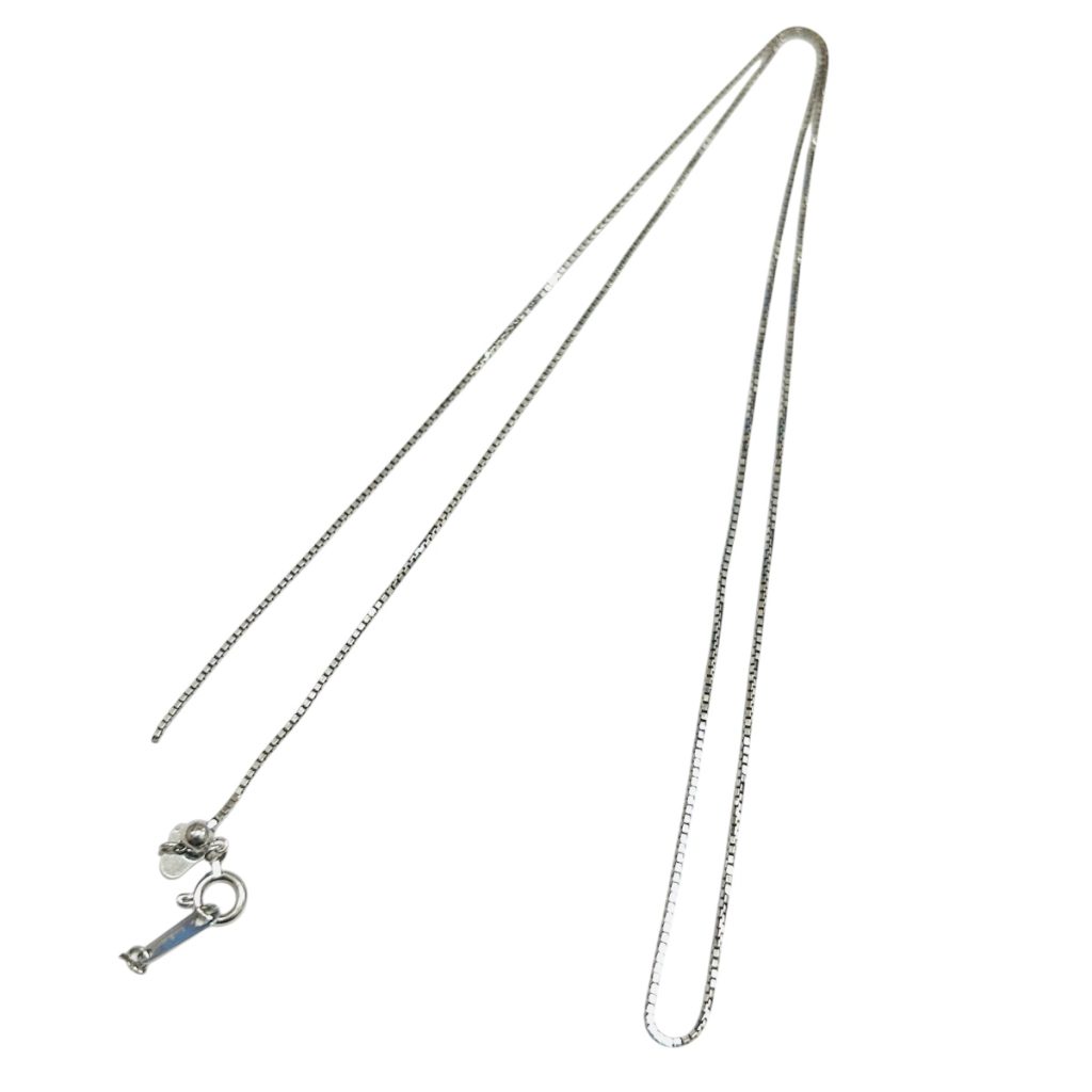 K18WG ネックレス