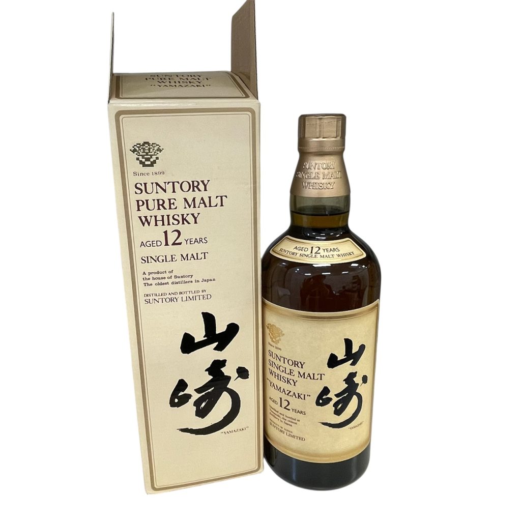 サントリー 山崎 シングルモルトウイスキーNV 箱付き