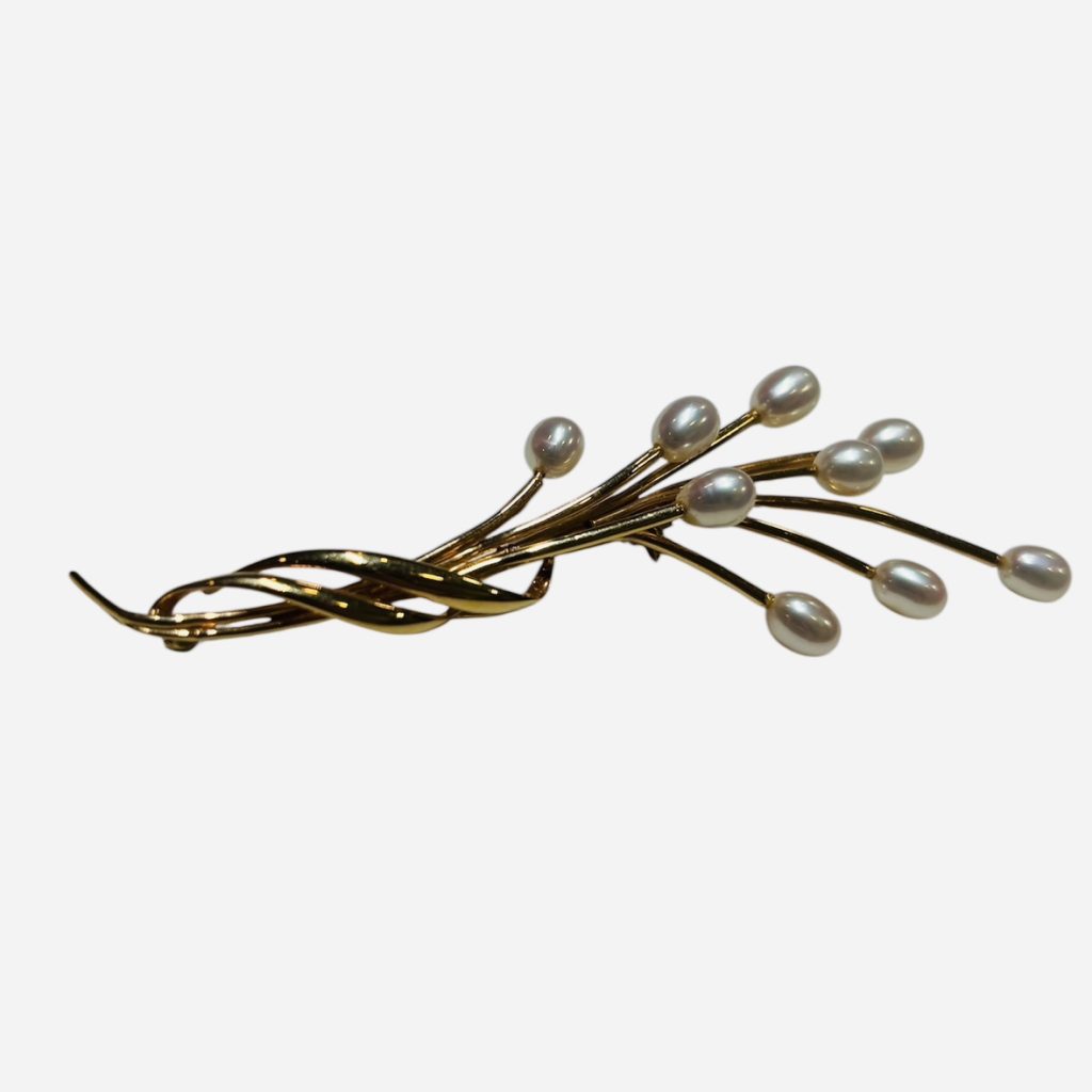 k18 (18金) ブローチ 貴金属