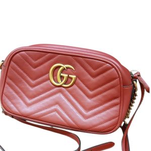 GUCCI グッチ GGマーモント ショルダーバッグ