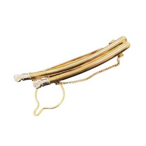 メレダイヤ K18 18金 750 ネクタイピン