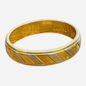 K18 Pt900 コンビリング