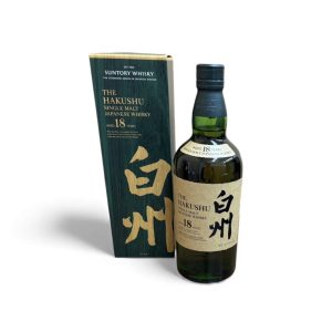 サントリー シングルモルトウイスキー 白州18年 箱付き