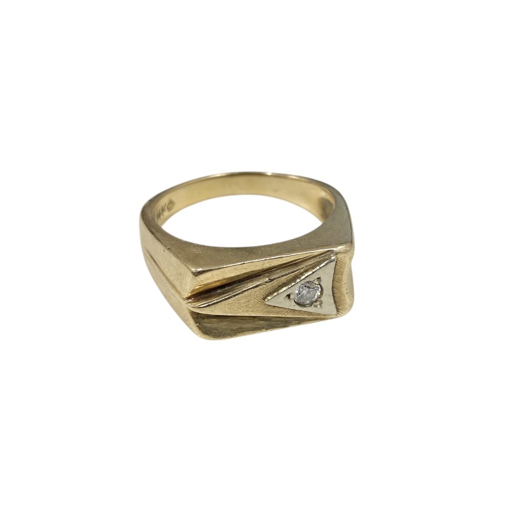 14Kリング ダイヤ