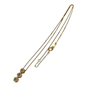 K14 ダイヤネックレス