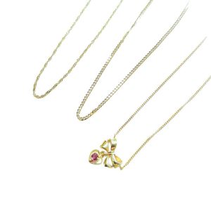 【K18(18金)/ネックレス　まとめ/貴金属・宝石・アクセサリー・メンズ・レディース】