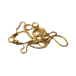 K18　750　ネックレス　石なし　18金