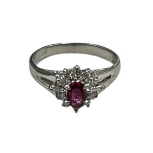 Pt900　ルビーリング