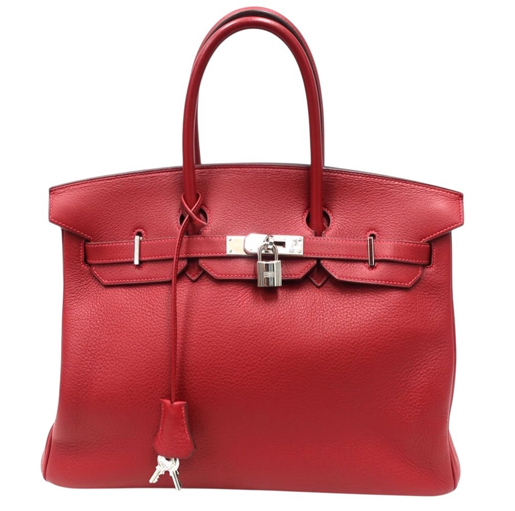 HERMES／エルメス　バーキン35　トゴ　ルージュガランス