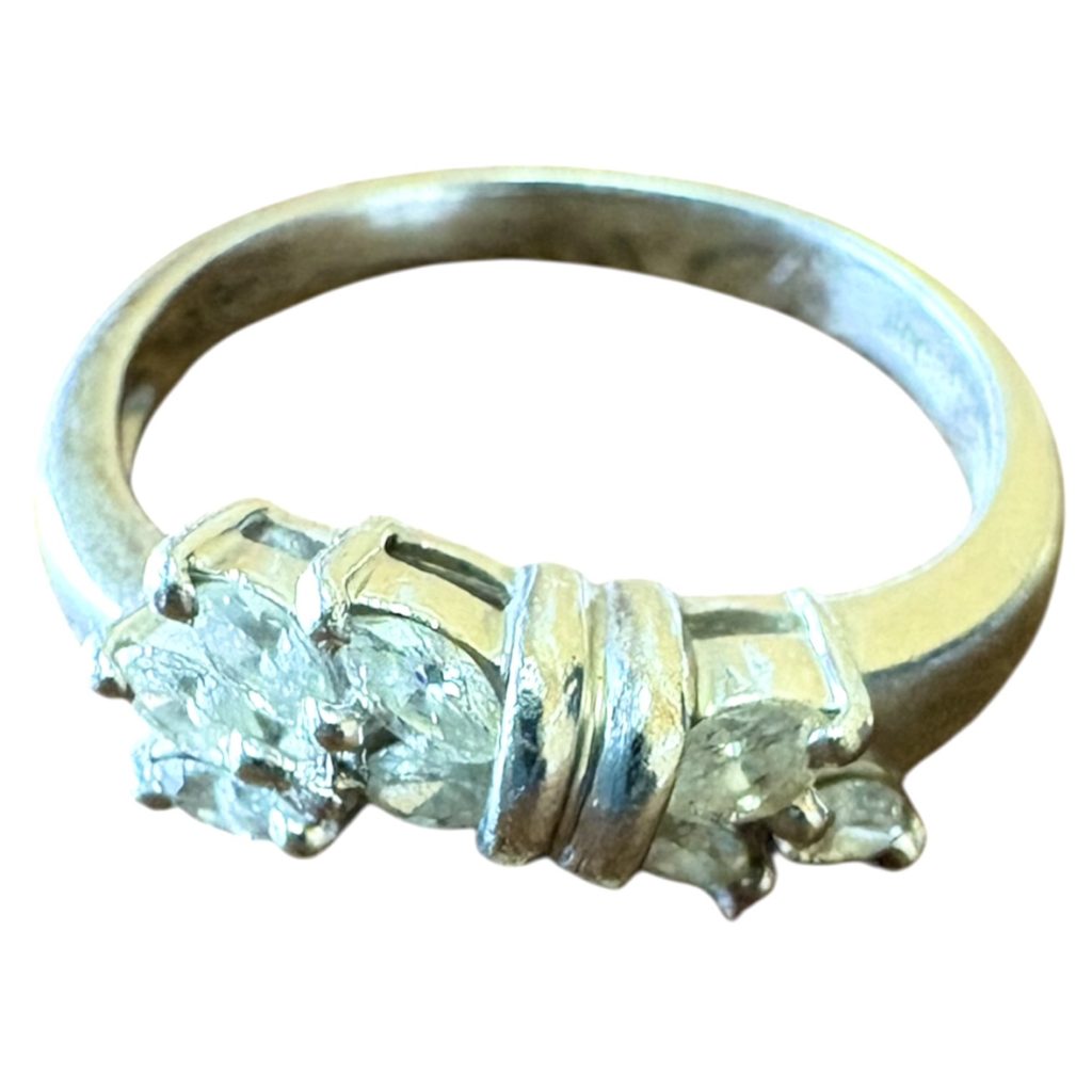 Pt900 ダイヤモンド リング