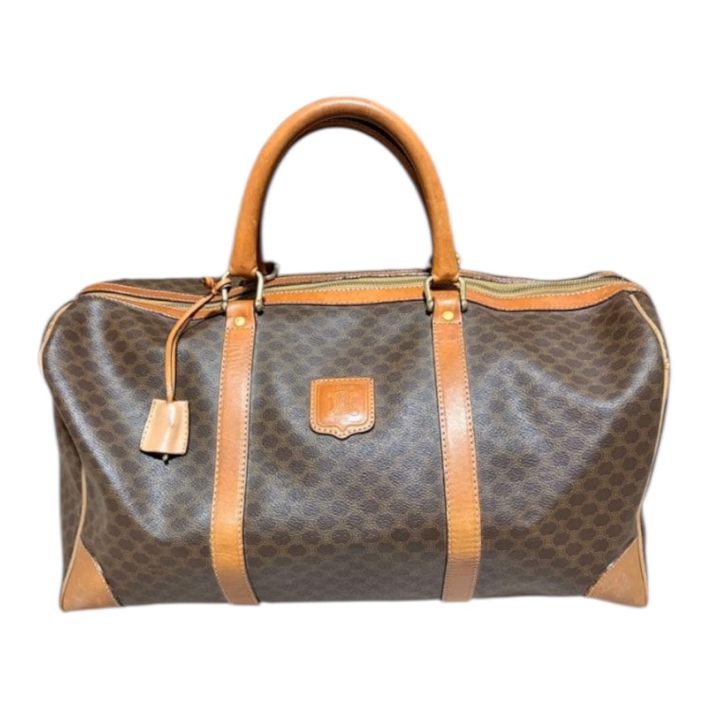 CELINE セリーヌ マカダム ボストンバッグ