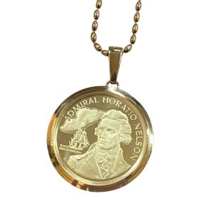 K18枠  K21.6 金貨 ネックレス